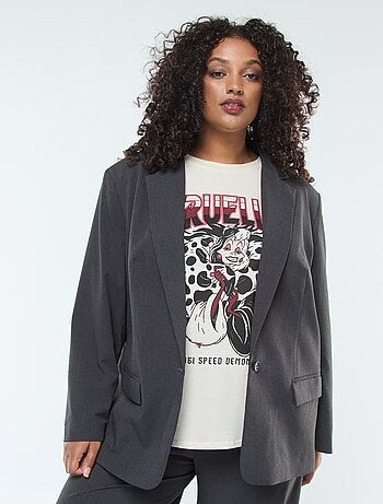 Chaqueta larga oversize