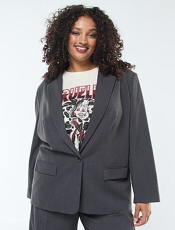 Chaqueta larga oversize