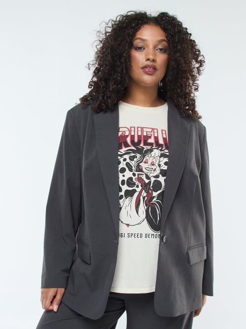 Chaqueta larga oversize - Kiabi