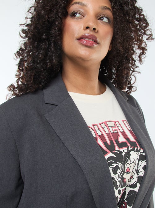 Chaqueta larga oversize - Kiabi