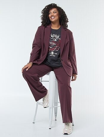 Chaqueta larga oversize