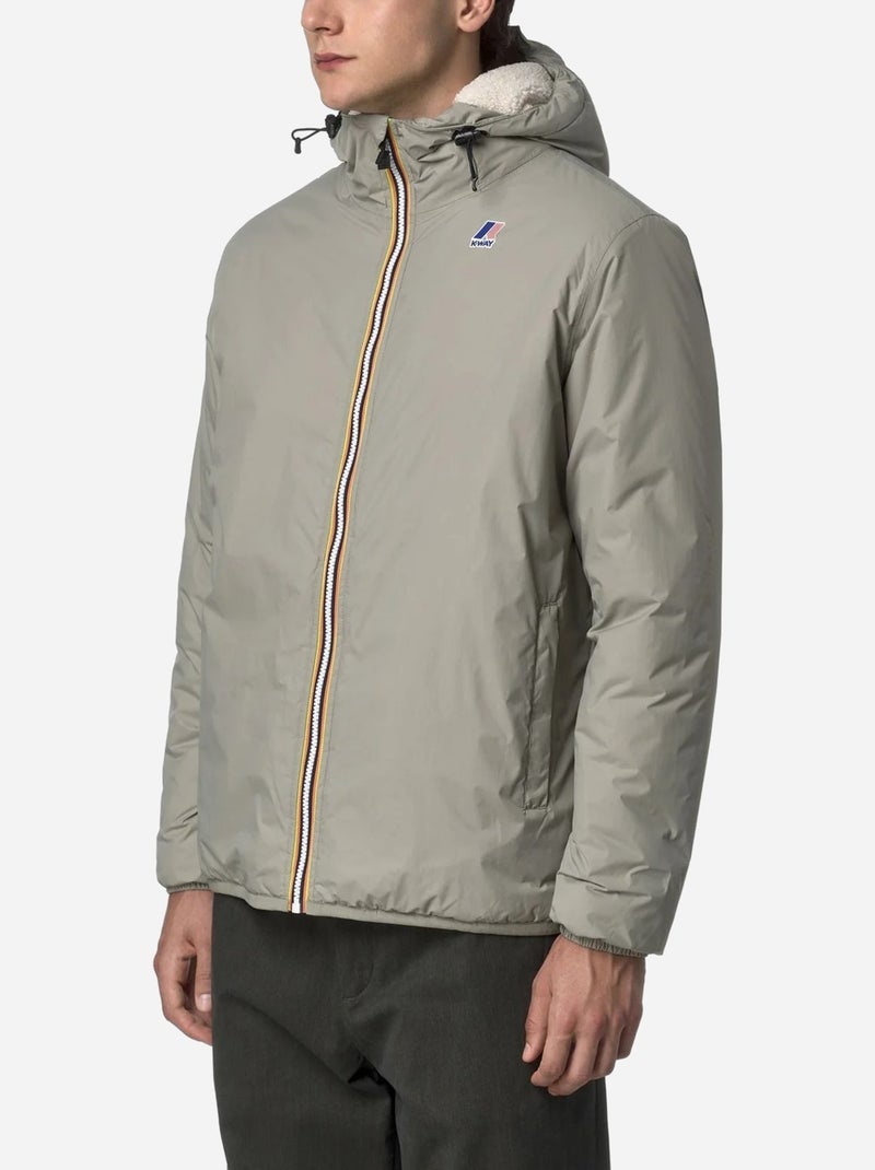Chaqueta LE VRAI 4.0 CLAUDE ORSETTO - K-Way Taupe - Kiabi