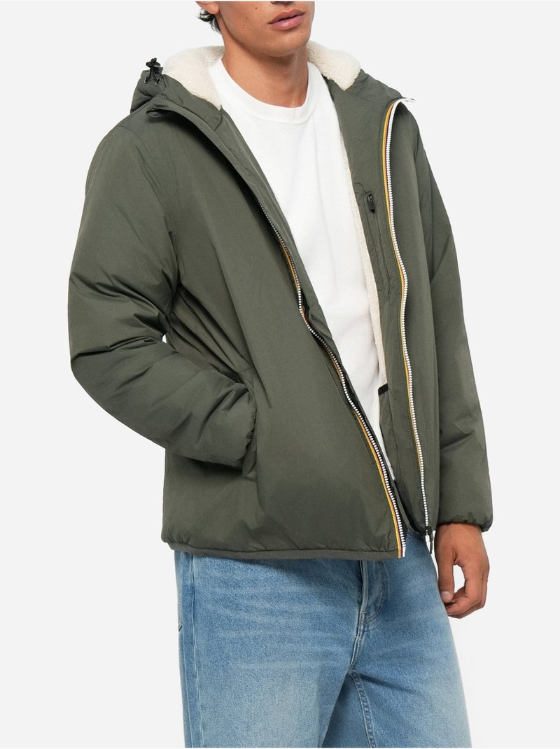 Chaqueta LE VRAI 4.0 CLAUDE ORSETTO - K-Way Verde - Kiabi