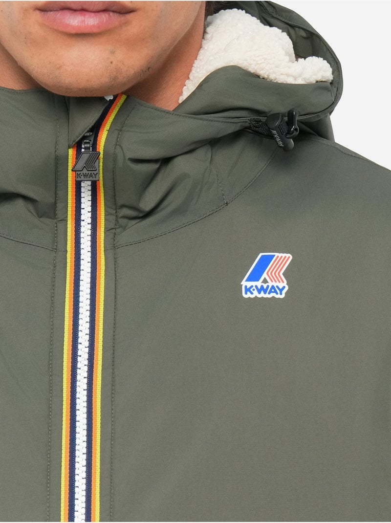 Chaqueta LE VRAI 4.0 CLAUDE ORSETTO - K-Way Verde - Kiabi
