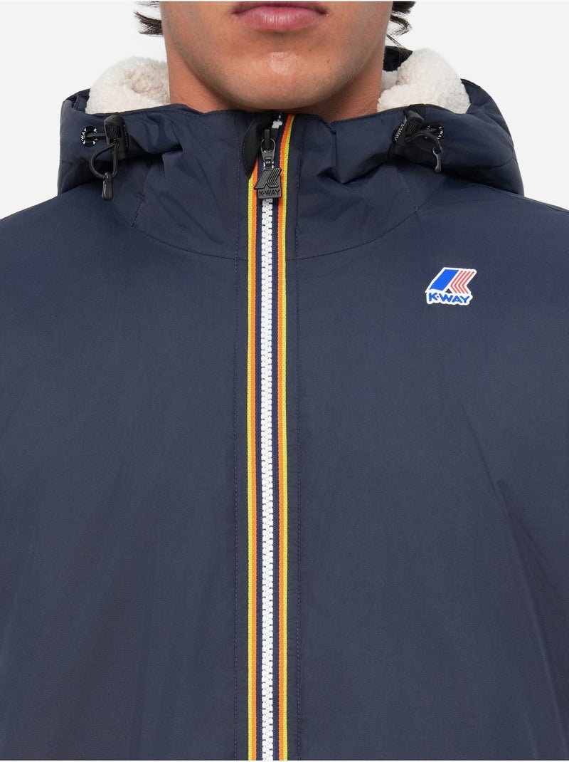 Chaqueta LE VRAI 4.0 EIFFEL EAST ORSETTO - K-Way Azul oscuro - Kiabi