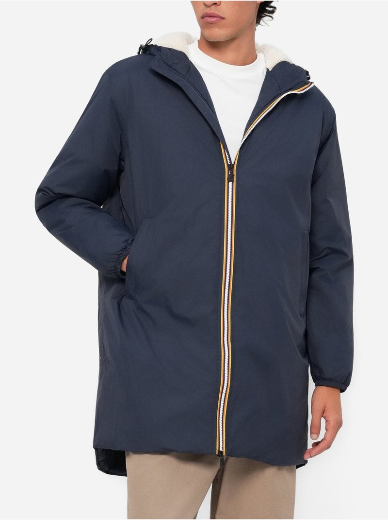 Chaqueta LE VRAI 4.0 EIFFEL EAST ORSETTO - K-Way Azul oscuro - Kiabi