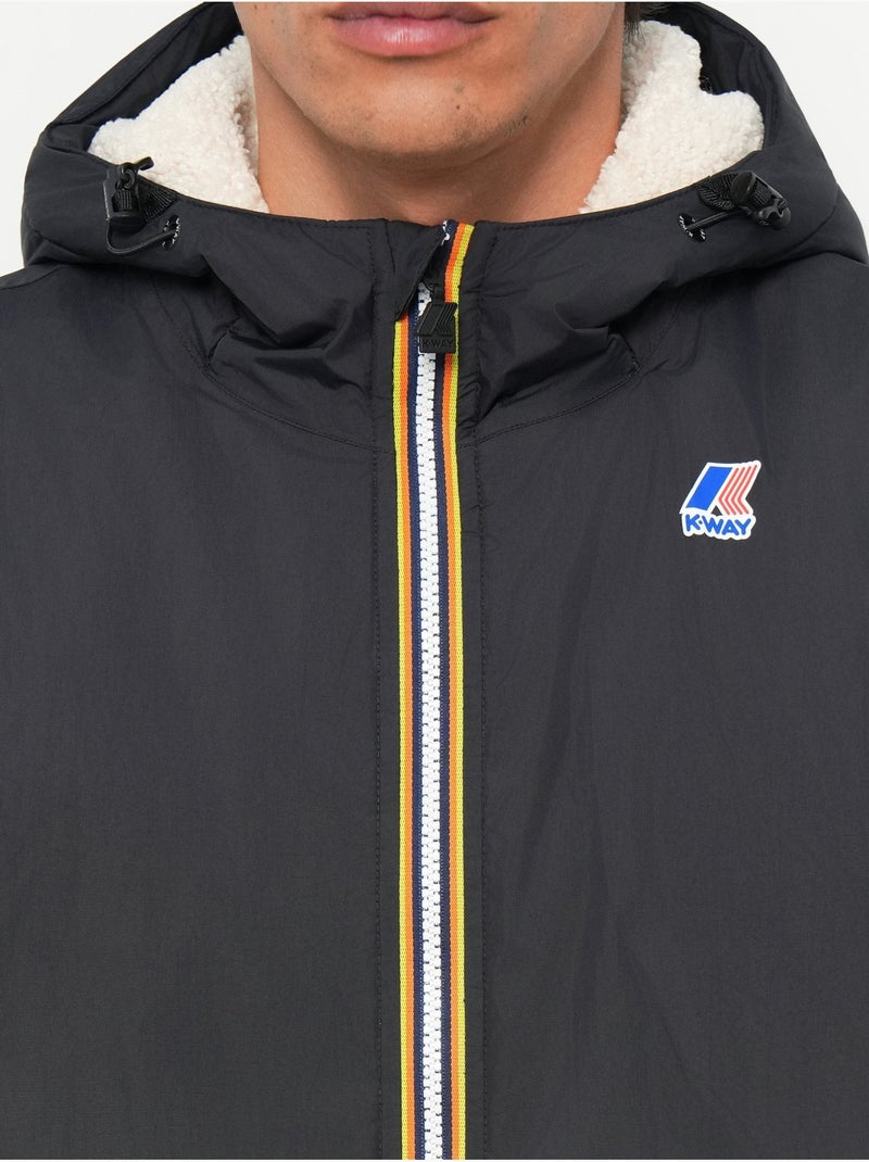 Chaqueta LE VRAI 4.0 EIFFEL EAST ORSETTO - K-Way Negro ébano - Kiabi