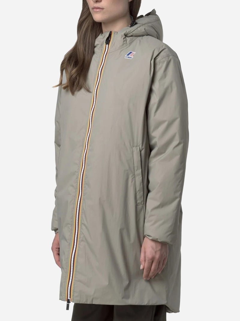 Chaqueta LE VRAI 4.0 EIFFEL EAST ORSETTO - K-Way Taupe - Kiabi
