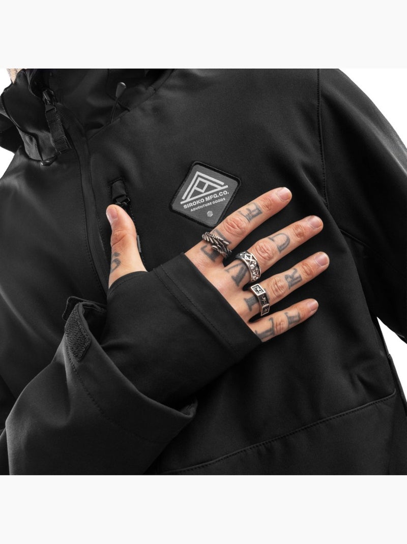 Chaqueta lifestyle para hombre lifestyle hombre w2 kalima lf Negro - Kiabi