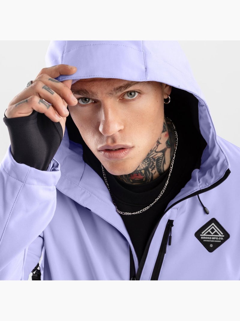 Chaqueta lifestyle para hombre lifestyle hombre w2 makalu lf Lavanda - Kiabi