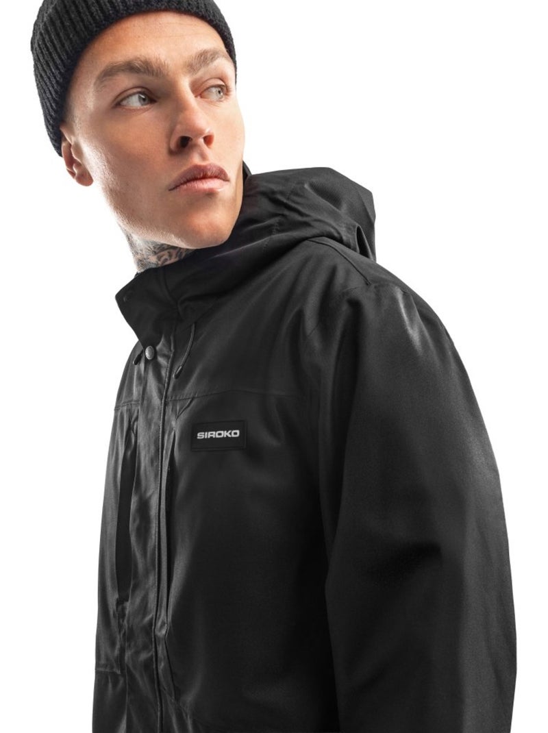 Chaqueta lifestyle para hombre lifestyle hombre w4 vostock lf Negro - Kiabi