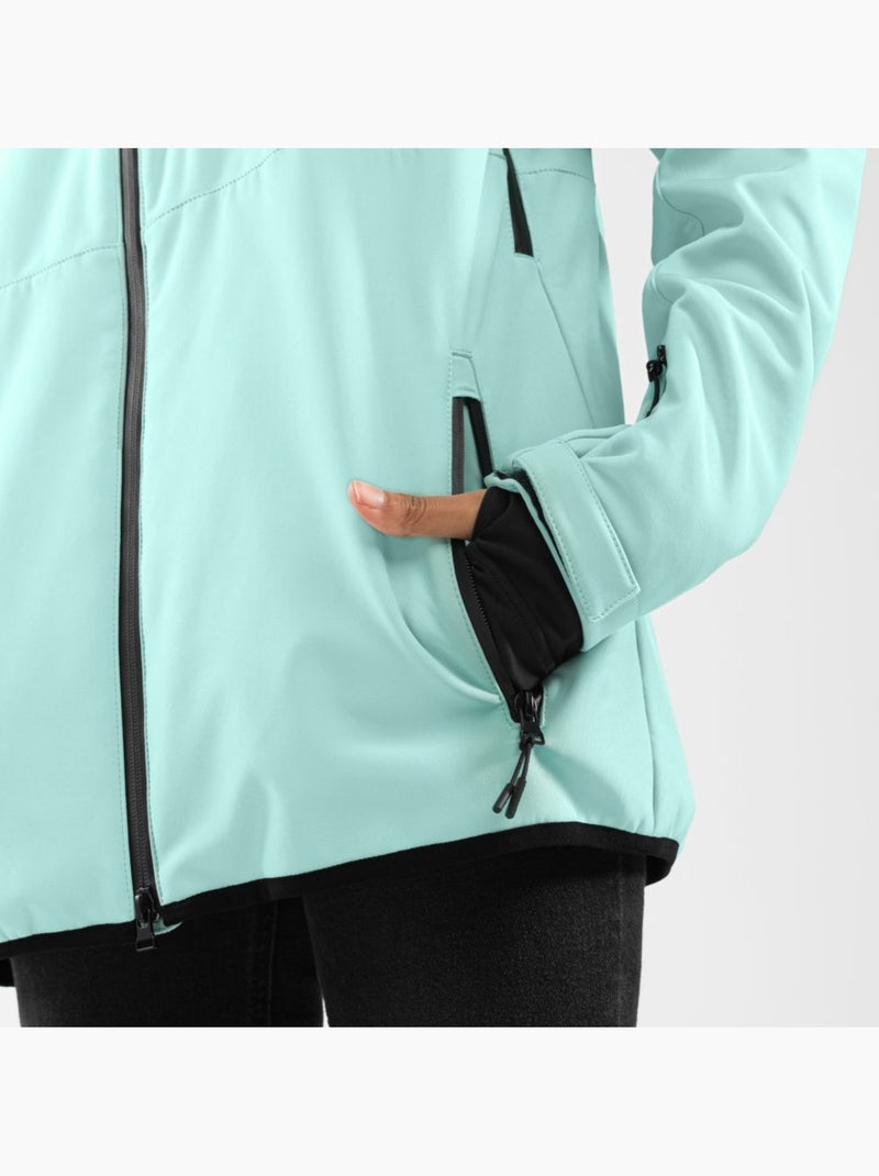 Chaqueta lifestyle para mujer lifestyle mujer w2-w senja lf Turquesa - Kiabi