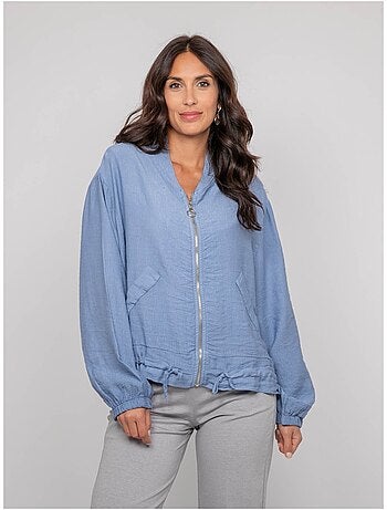 Chaqueta ligera con cremallera ULEO