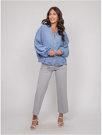 Chaqueta ligera con cremallera ULEO