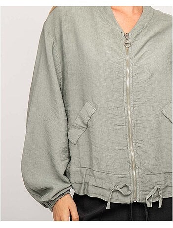 Chaqueta ligera con cremallera ULEO