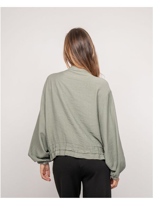 Chaqueta ligera con cremallera ULEO - Kiabi Chaqueta ligera con cremallera ULEO - Kiabi