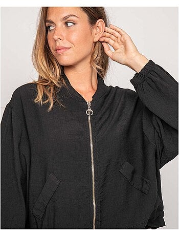 Chaqueta ligera con cremallera ULEO