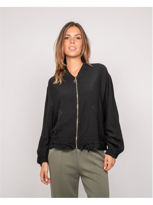 Chaqueta ligera con cremallera ULEO - Kiabi Chaqueta ligera con cremallera ULEO - Kiabi