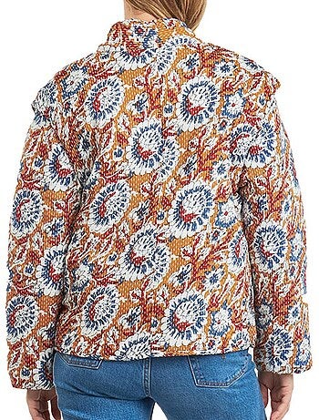Chaqueta ligera de flores para mujer Kaporal