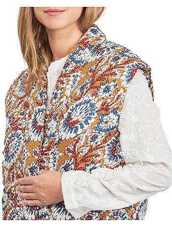 Chaqueta ligera de flores para mujer Kaporal