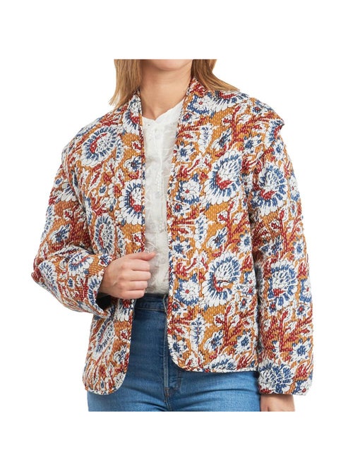 Chaqueta ligera de flores para mujer Kaporal - Kiabi