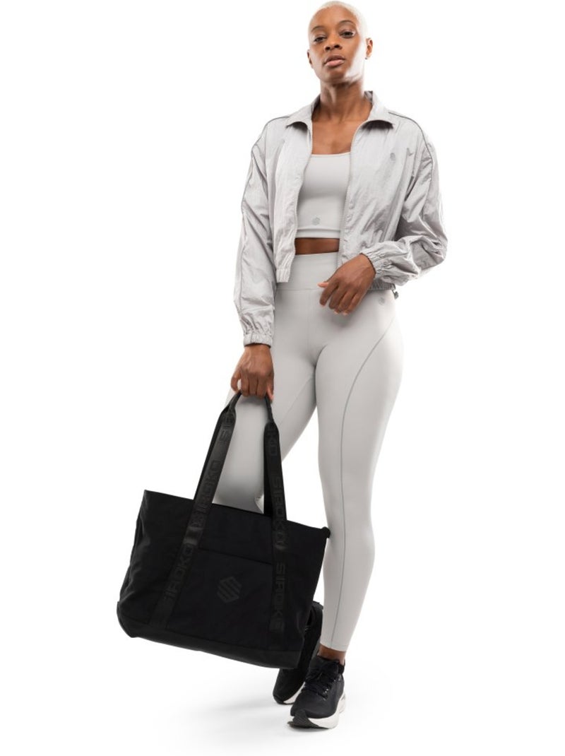 Chaqueta ligera running mujer fitness mujer ueno light gray Blanco Gris - Kiabi