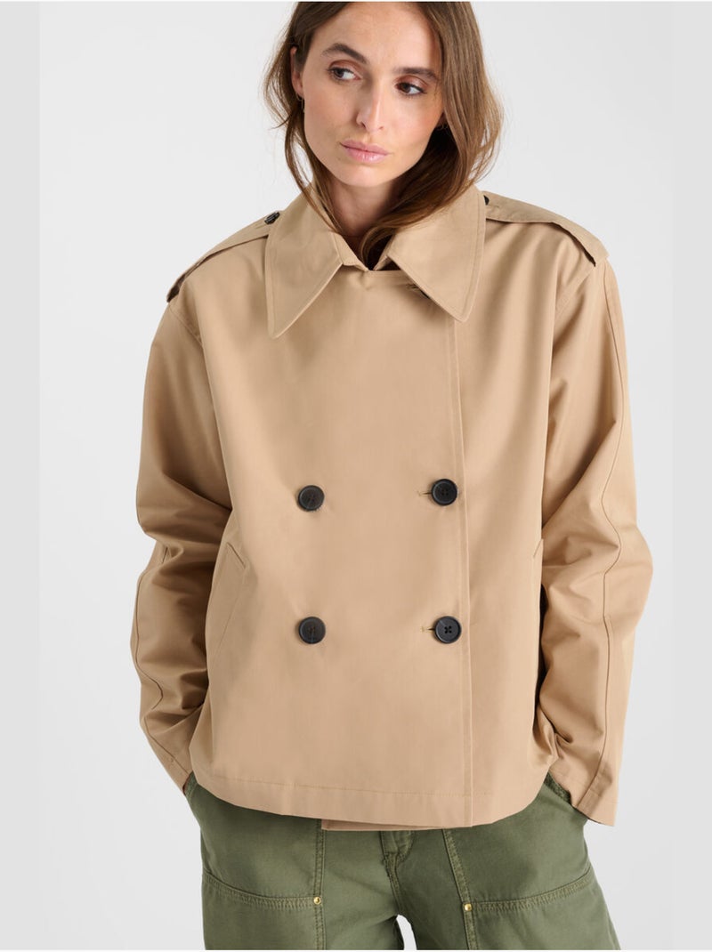 Chaqueta LLUVIA Beige - Kiabi
