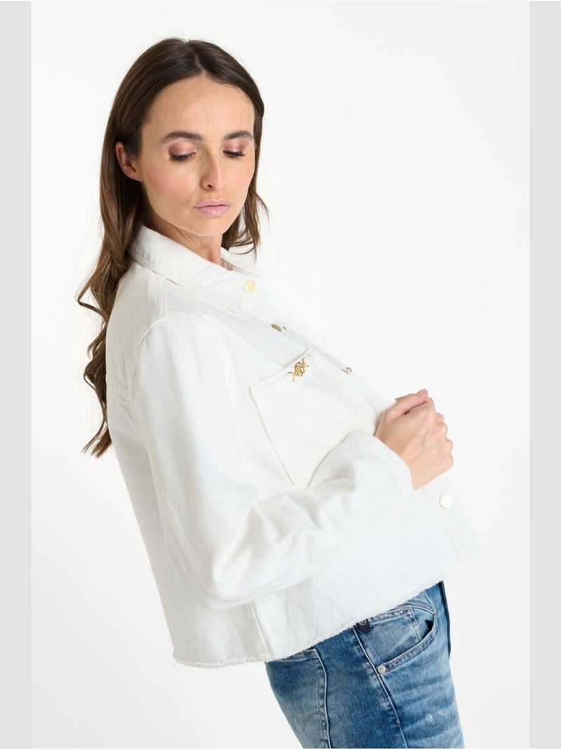 CHAQUETA MANUELA Blanco - Kiabi