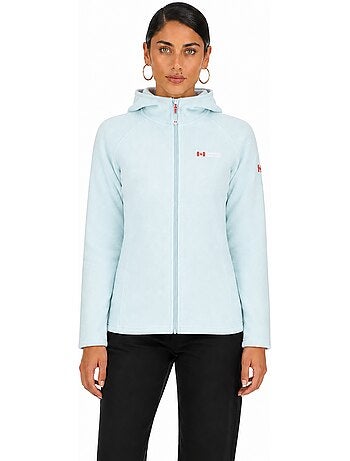 Chaqueta micropolar con capucha tugoodeak – canadian peak