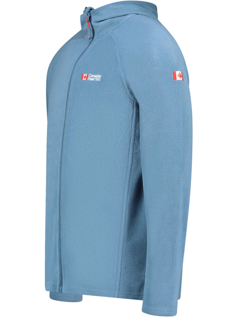 Chaqueta micropolar con capucha tugoodeak – canadian peak Azul petróleo - Kiabi