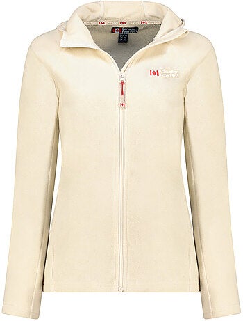 Chaqueta micropolar con capucha tugoodeak – canadian peak