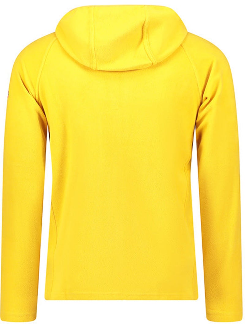 Chaqueta micropolar con capucha tugoodeak – canadian peak Mostaza - Kiabi