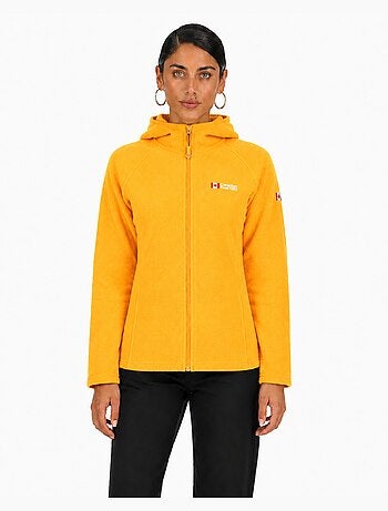 Chaqueta micropolar con capucha tugoodeak – canadian peak