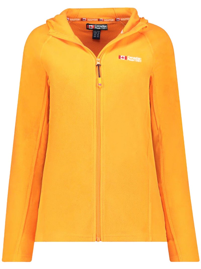 Chaqueta micropolar con capucha tugoodeak – canadian peak Naranja - Kiabi