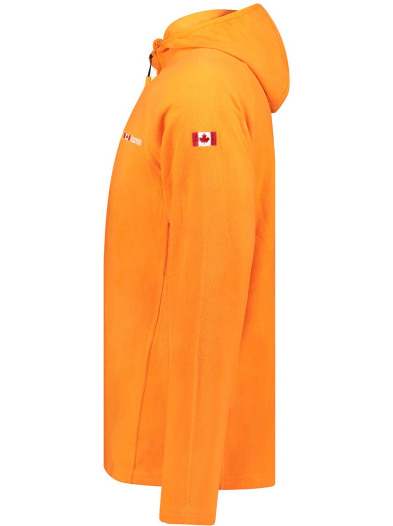 Chaqueta micropolar con capucha tugoodeak – canadian peak Naranja - Kiabi