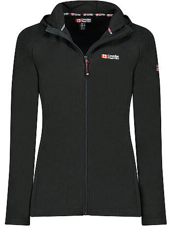 Chaqueta micropolar con capucha tugoodeak – canadian peak