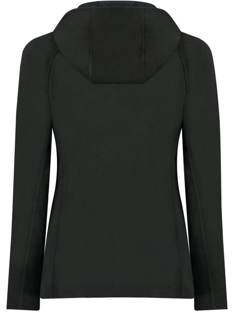 Chaqueta micropolar con capucha tugoodeak – canadian peak Negro - Kiabi