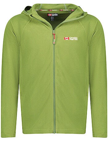 Chaqueta micropolar con capucha tugoodeak – canadian peak