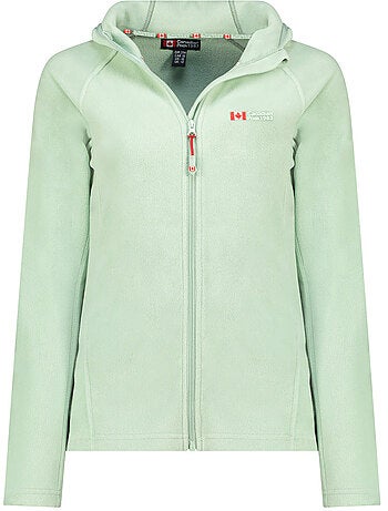 Chaqueta micropolar con capucha tugoodeak – canadian peak