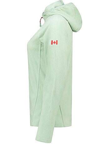 Chaqueta micropolar con capucha tugoodeak – canadian peak