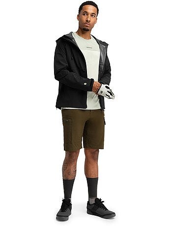Chaqueta mtb hombre ciclismo hombre mtb zone anthracite