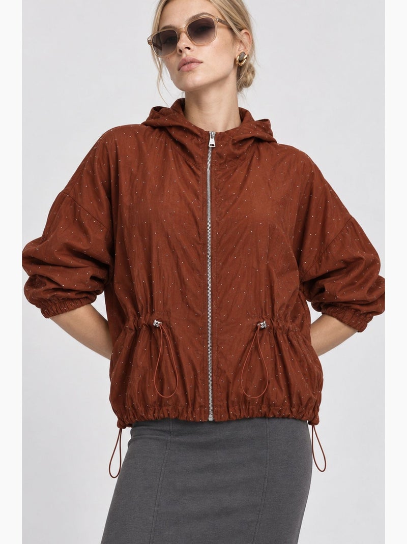 Chaqueta mujer istanbul Terracota - Kiabi
