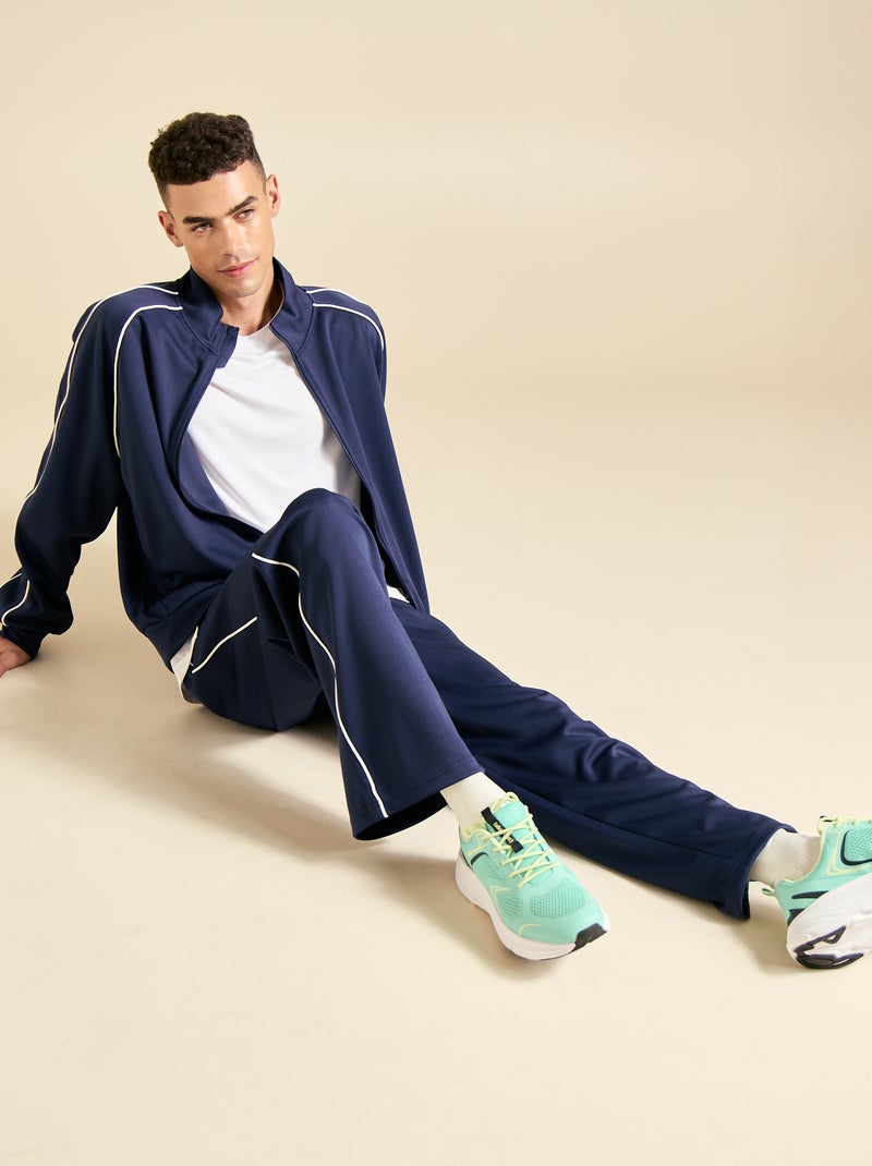 Chaqueta multideporte con cremallera - (ekstract) Azul - Kiabi