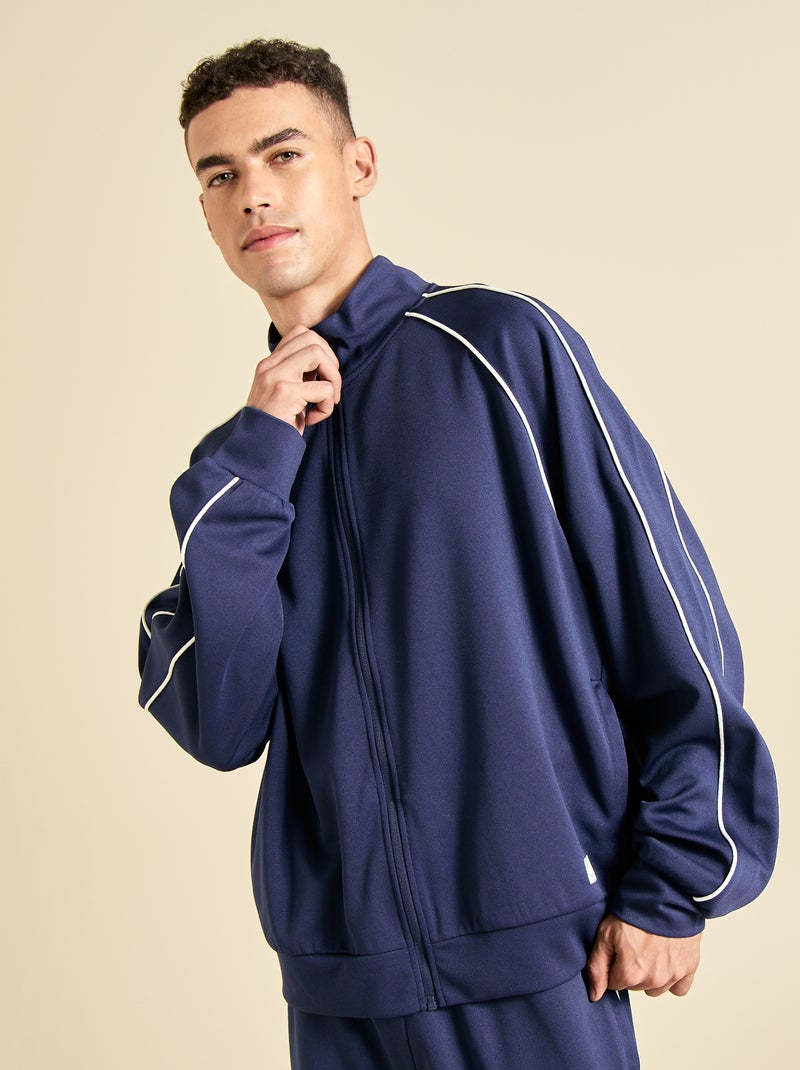 Chaqueta multideporte con cremallera - (ekstract) Azul - Kiabi