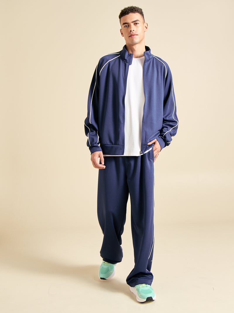 Chaqueta multideporte con cremallera - (ekstract) Azul - Kiabi
