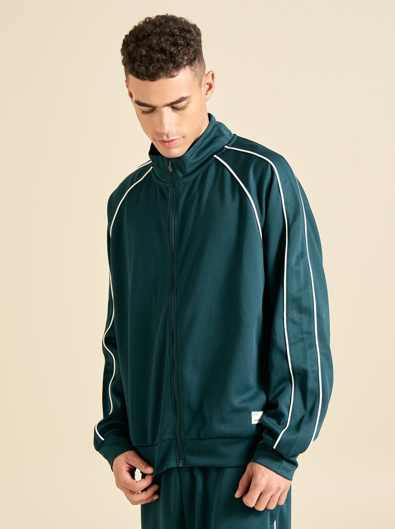 Chaqueta multideporte con cremallera - (ekstract) Verde - Kiabi