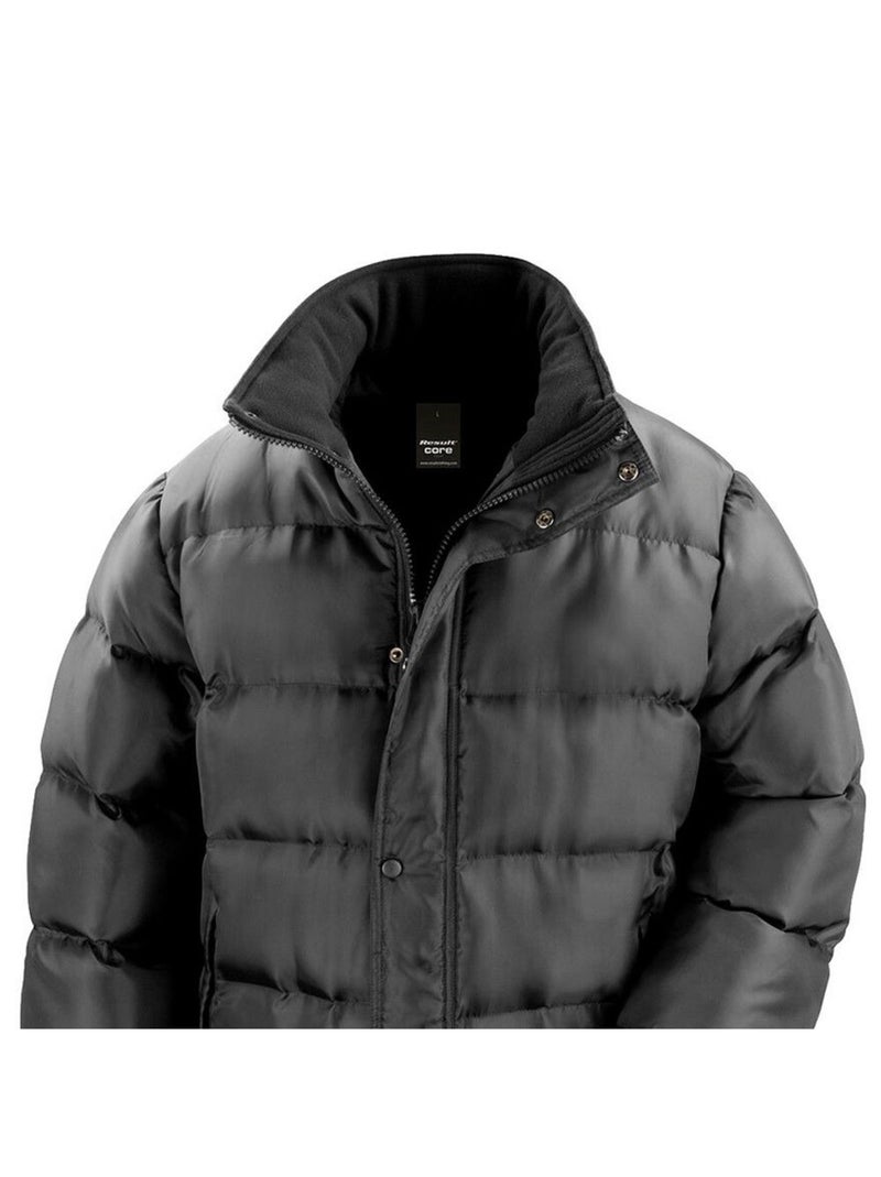 Chaqueta nova lux para hombre - result core Negro - Kiabi