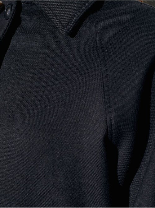 Chaqueta oversize de tejido con efecto peluche con botones - Kiabi Chaqueta oversize de tejido con efecto peluche con botones - Kiabi
