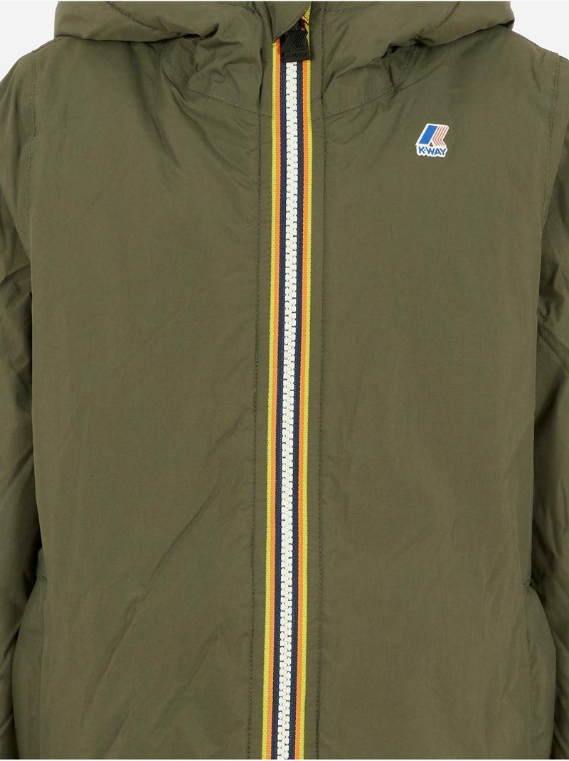 Chaqueta P. LE VRAI 4.0 EIFFEL ORSETTO - K-Way Verde - Kiabi