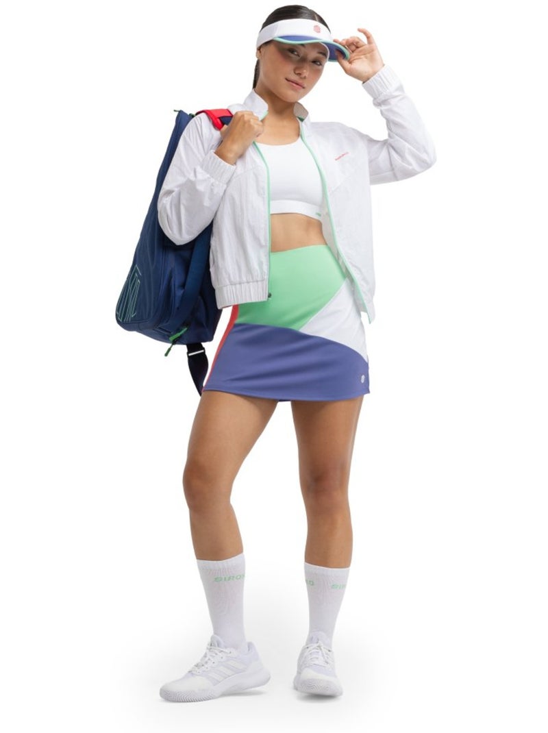 Chaqueta pádel mujer pádel mujer scenic Blanco - Kiabi
